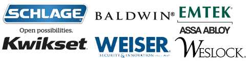 Locksmith Brands: Schlage, Baldwin, Emtek, Kwikset, Weiser, Weslock