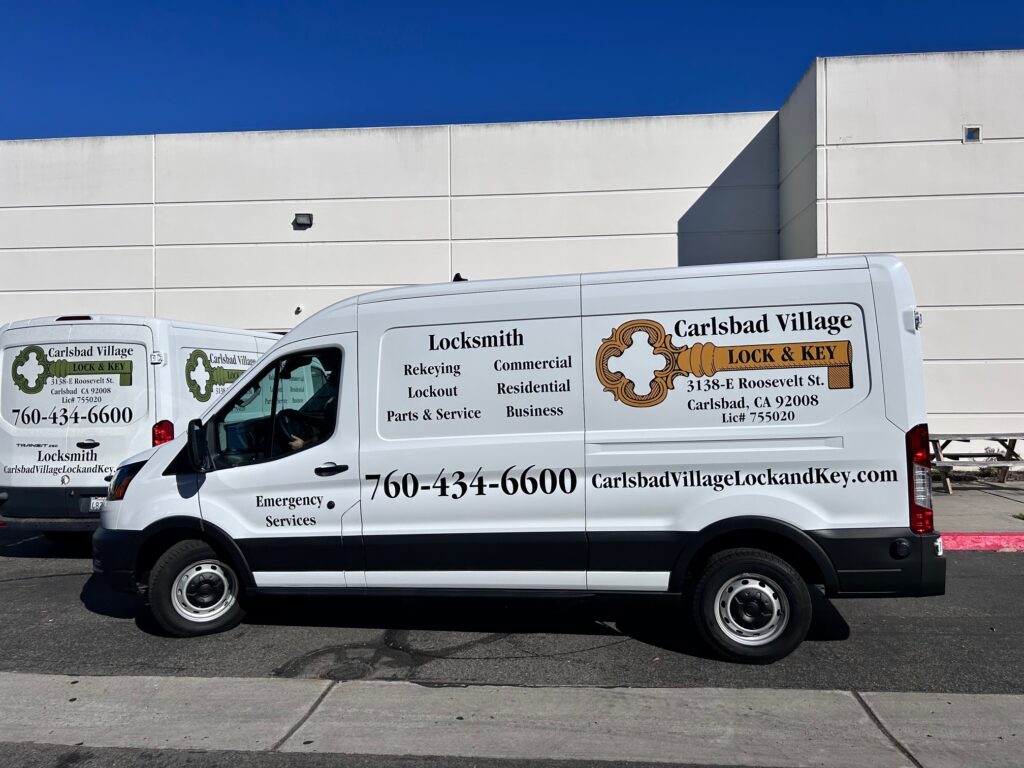 Carlsbad Village Lock and Key Van